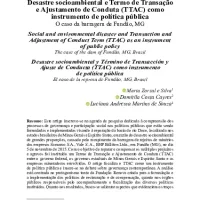 Desastre socioambiental e Termo de Transação  e Ajustamento de Conduta (TTAC) como  instrumento de política pública: O caso da barragem de Fundão, MG