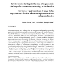 Territórios e patrimônios na lama das negociações:  desafios para a museologia comunitária na Barragem  de Fundão.