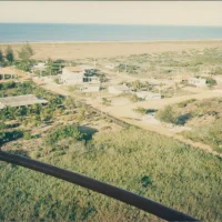 Foto das ruas de Regência