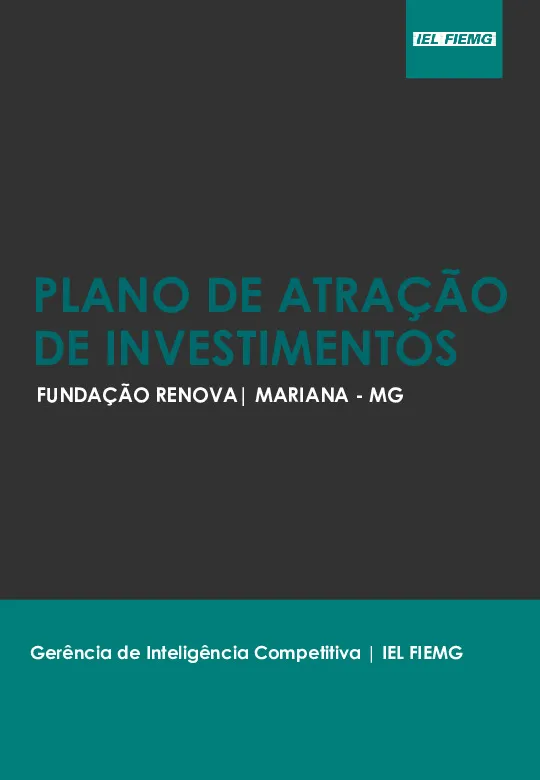 “Inteligência de mercados para Mariana – Entrega 1 – ÍNDICE DE DESENVOLVIMENTO  E PESQUISA QUALITATIVA”