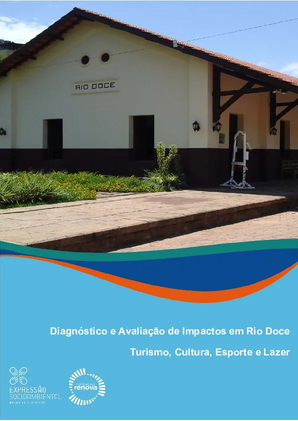Diagnóstico e avaliação de impactos em Rio Doce – Turismo, cultura, esporte e lazer