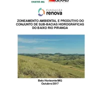 Zoneamento ambiental e produtivo do conjunto de sub-bacias hidrográficas do Baixo Rio Piranga  