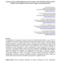 Panorama das publicações científicas sobre o rompimento da Barragem de Fundão (Mariana-MG): subsídios às investigações sobre o maior desastre ambiental do país