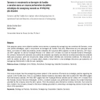 Samarco e o rompimento na barragem de Fundão:  a narrativa como um recurso performativo da prática  estratégica de sensegiving inerente ao strategizing pós-desastre