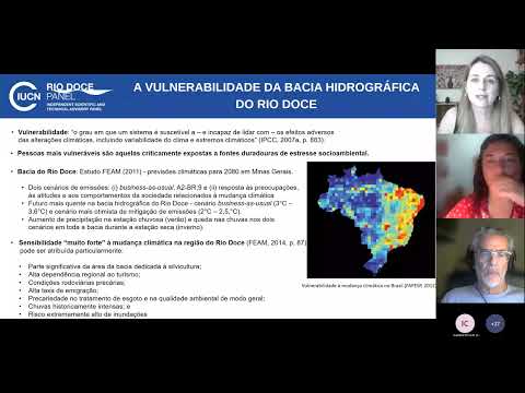7º Webinário Conhecimento em Pauta – Integração da perspectiva da mudança climática na bacia do rio Doce