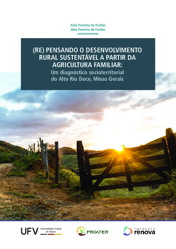 Diagnóstico socioterritorial do alto rio Doce